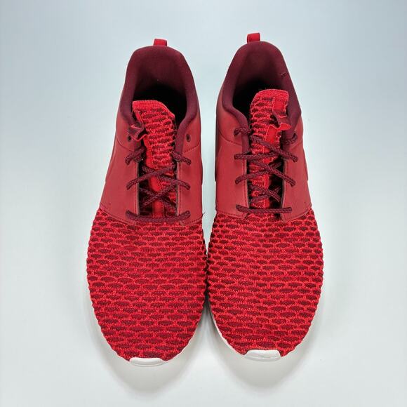 Nike Roshe NM Flyknit PRM Red Running Shoes Sneakers 746825-600 Men's Size 11 - Picture 3 of 11